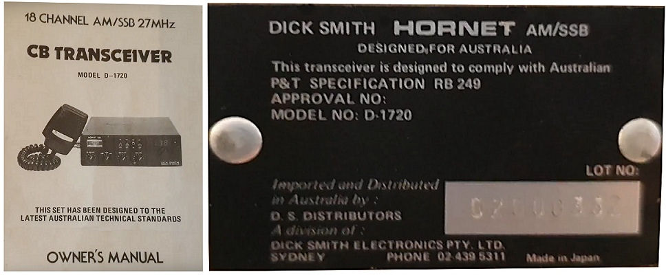 Dick Smith Hornet SSB